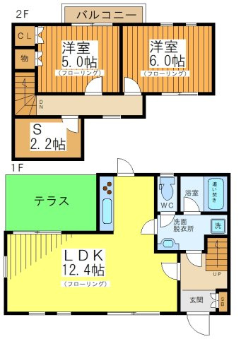 テラス赤堤の間取り