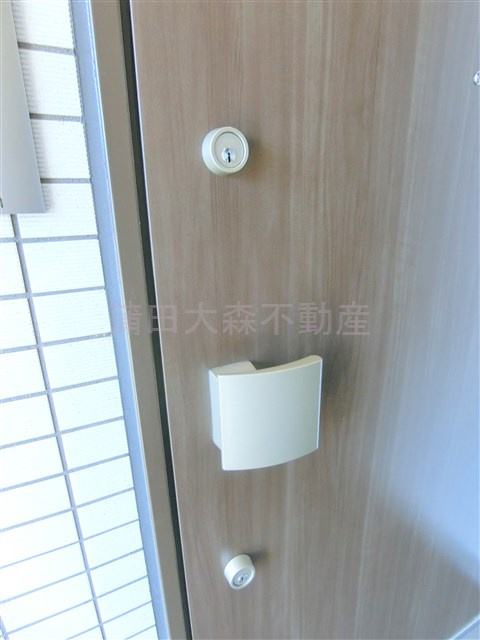 クオリタス蒲田の玄関