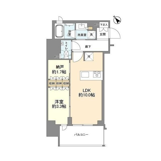 【間取り】 | ルジェンテ武蔵小山アベニュー
