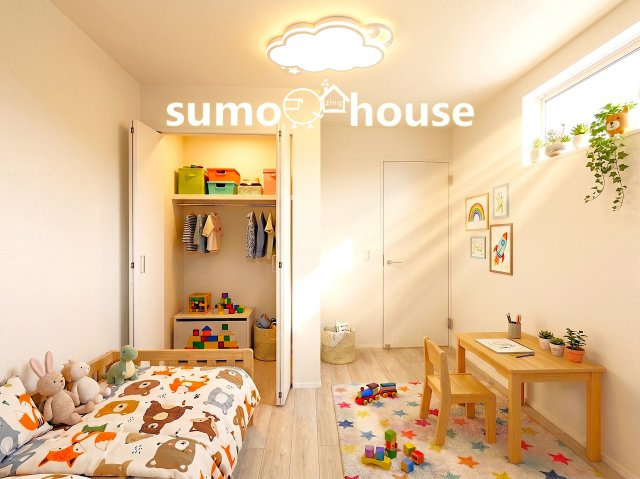 高津区溝口4期　1号棟の子供部屋|子供部屋です