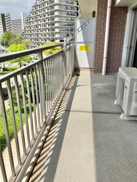 ラフィーネハイツのバルコニー