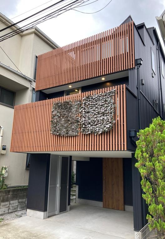 弦巻戸建の外観|外観は落ち着いています