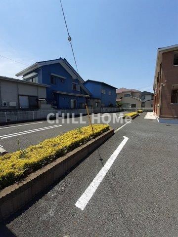 ドリームハイツＡの駐車場|当社、チルホームのHPもご覧ください(^^)/物件情報多数♪