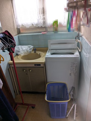 中古戸建　箕郷町生原の脱衣所