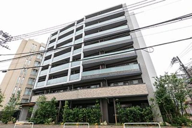 リビオ四谷の外観|外観は落ち着いています