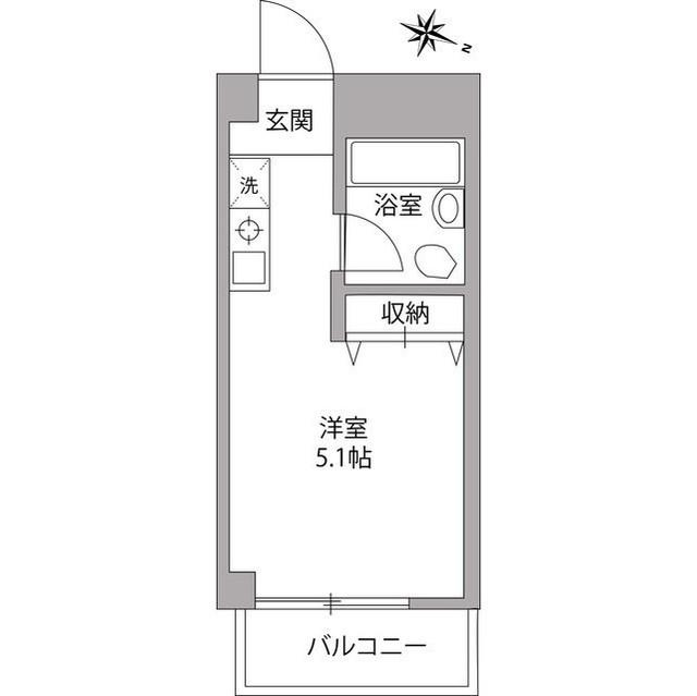 セントラル大森の間取り|間取り図