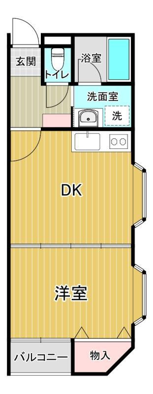 シャトレ山王ビルの間取り|間取り図