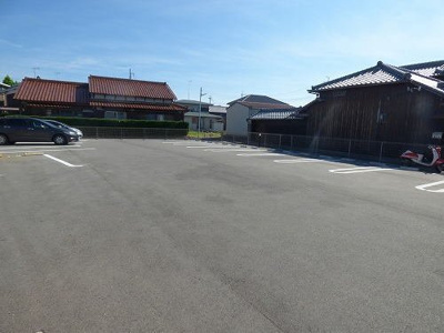 【駐車場】 | ル・シアン | カースペースがあります