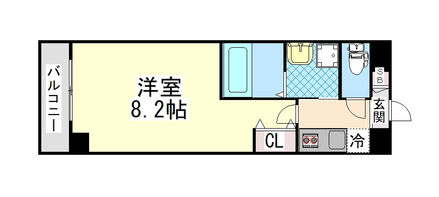D-Square深江本町の間取り