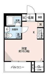 【間取り】 | プレール・ドゥーク方南町 | 間取りです。