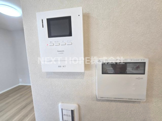 【セキュリティ】 | 宝塚市売布１丁目中古戸建　南東角地リフォーム済 | TVモニターホンです♪来客様のお顔が確認できます！！