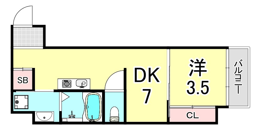 San Marino尼崎の間取り