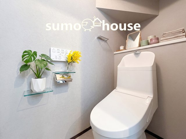 本牧緑ヶ丘2　B棟のトイレ|清潔感のあるトイレです