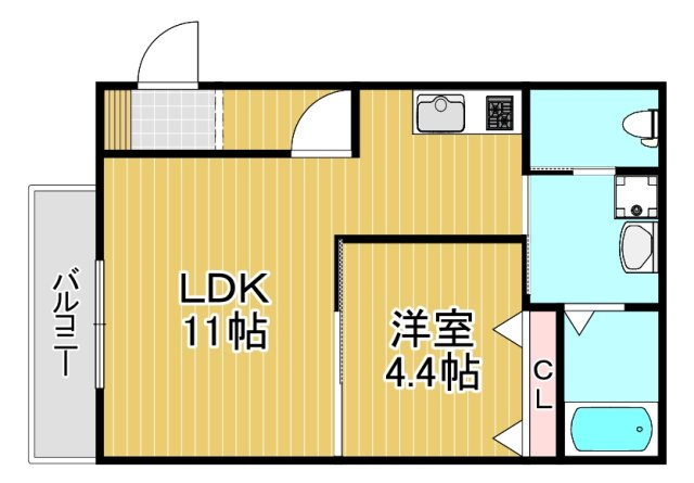 【間取り】 | レジデンスコート京橋