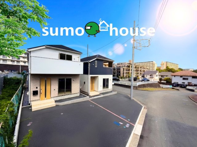 青葉区奈良町第13　5号棟の前面道路含む現地写真|前面道路含む現地写真です