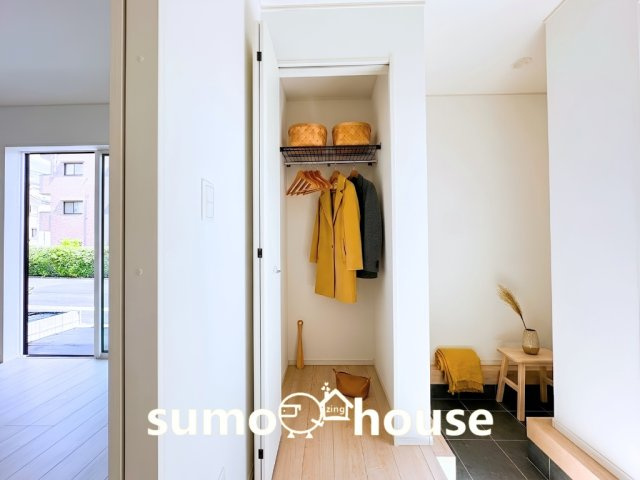 青葉区奈良町第13　4号棟の玄関|ゆったりとした玄関です