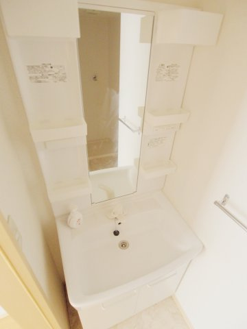 マンション久保1号の洗面所