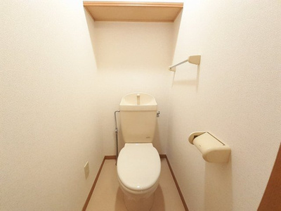 【トイレ】 | ブランルージュ | 落ち着いたトイレです