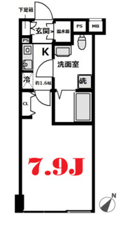 【間取り】 | ラビバーレ阪東橋