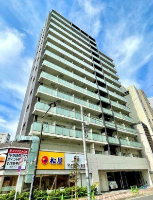レジディア日本橋馬喰町Ⅱの外観|きれいな外観です
