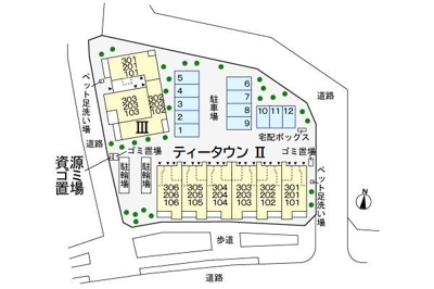 【区画図】 | ティータウン3