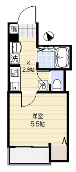 エクセラン大宮の間取り
