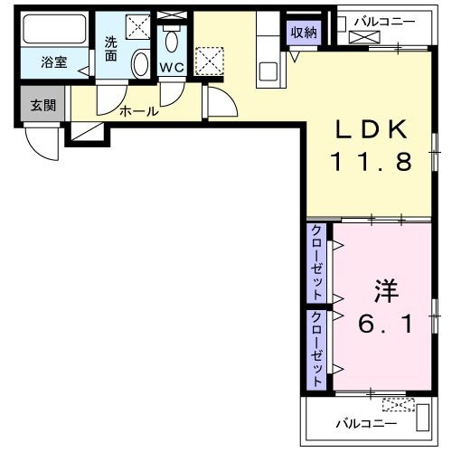 【間取り】 | ティータウン3