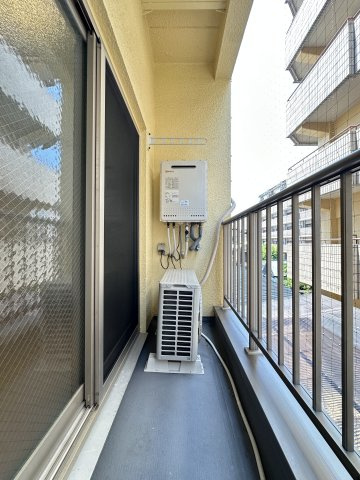 サンハイツ大領のバルコニー