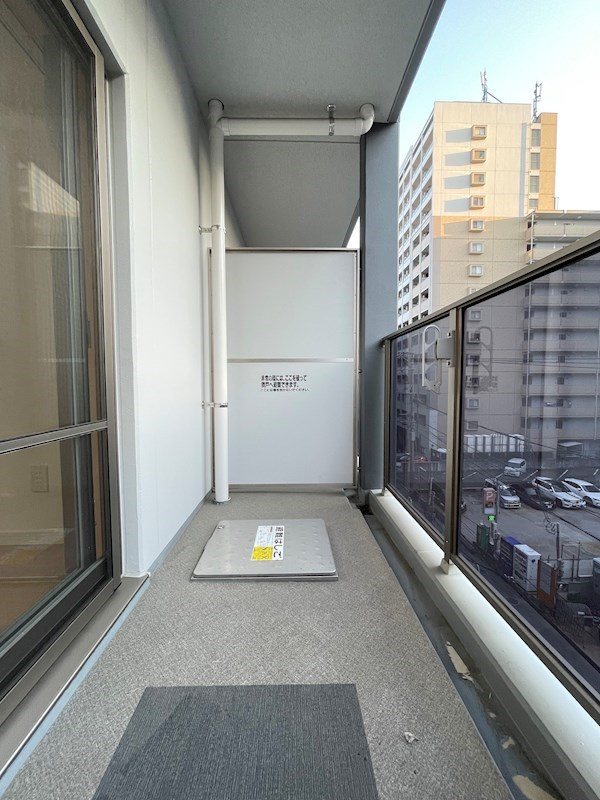 D-room gracious平尾のバルコニー
