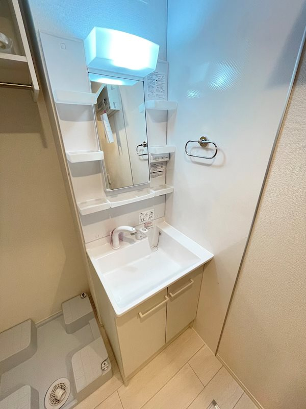 D-room竹下　B棟の独立洗面台