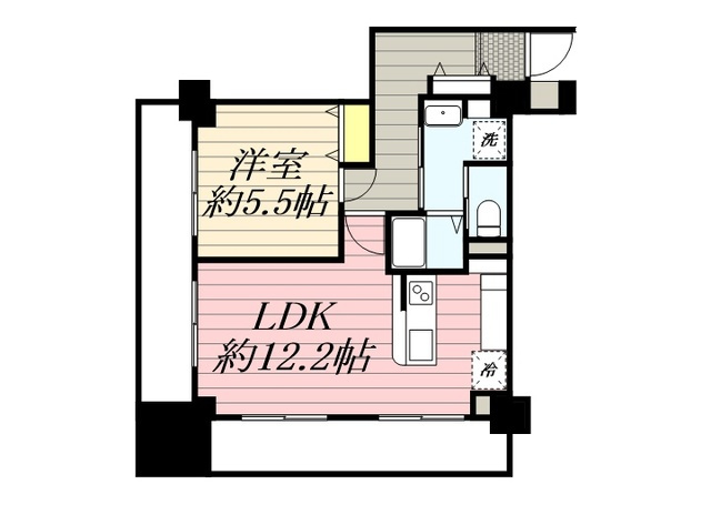セレス駅南の間取り