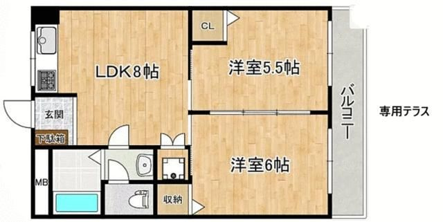 田中マンションの間取り