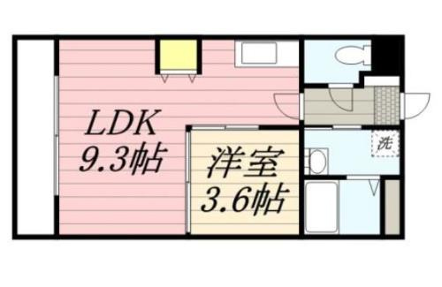 姪浜シルキーⅠの間取り