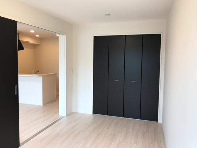 藤沢市藤沢のアパートの寝室