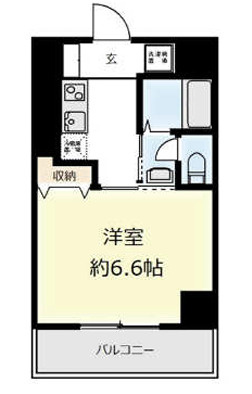 オアーゼ梅田東の間取り