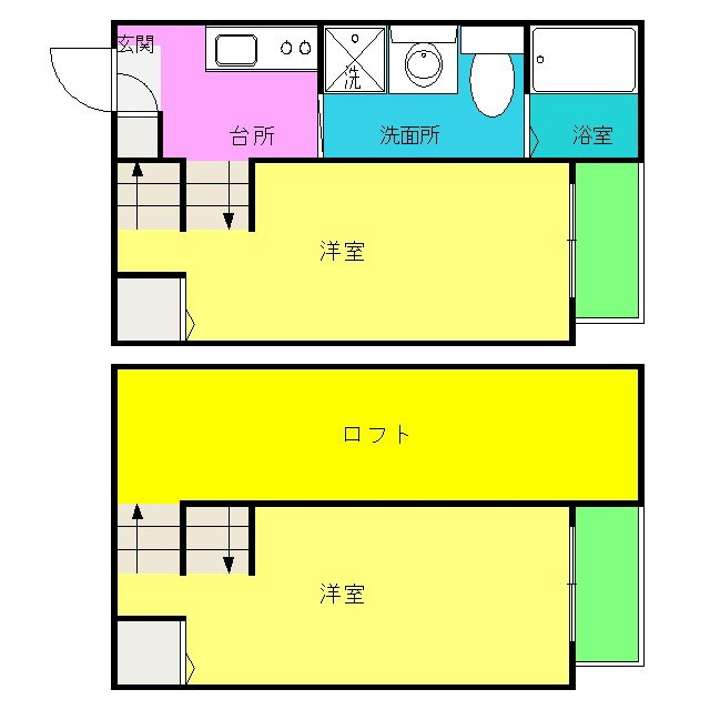 エトワール井尻の間取り