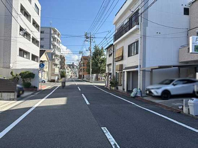 【前面道路含む現地写真】 | 広島市中区舟入川口町
