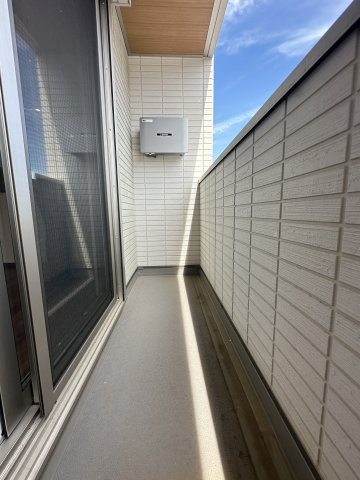 D-ROOM室見のバルコニー