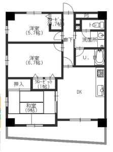 メゾン神港の間取り