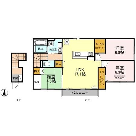 D-rooｍ植村の間取り