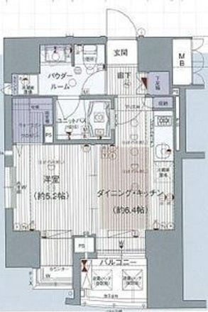 プレサンスＮＥＯ中之島公園 の間取り