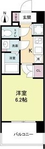 エス・キュート梅田東の間取り