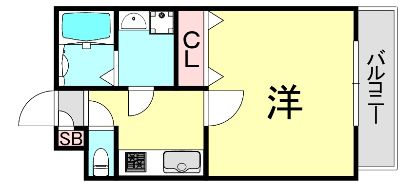 KTIレジデンス魚崎Ⅱの間取り