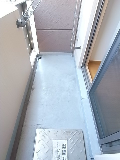 クオーレ三宮一番館のバルコニー