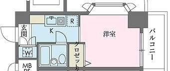 ウインベルソロ国分寺1の間取り