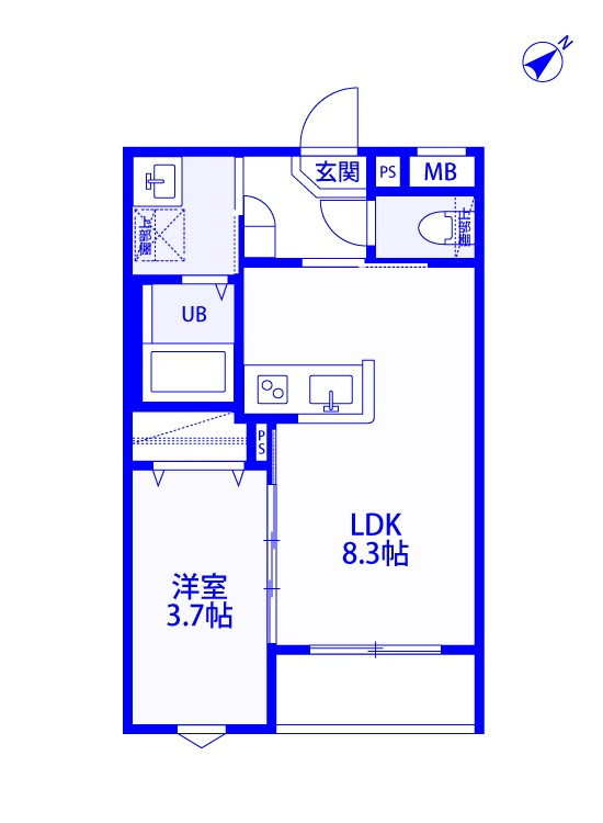 エルシーク上尾本町の間取り