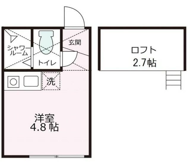 メゾンパル鶴見市場の間取り