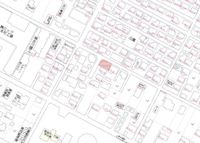 北諸県郡三股町大字宮村の売地の土地図