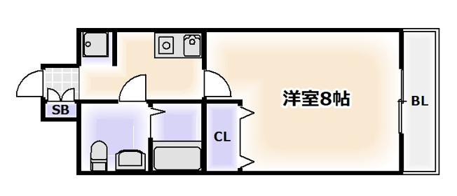 【間取り】 | ドミール桜川
