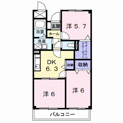 【間取り】 | ハイツピュアティ